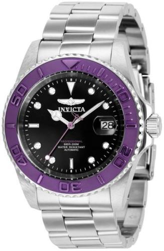 Invicta Miesten kello 36751 Pro Diver Musta/Teräs Ø42 mm