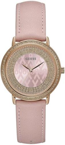 Guess Naisten kello W0032L7 Pinkki/Nahka Ø36 mm