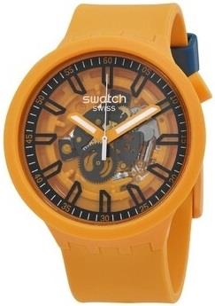 Swatch SB01O101 Monthly Drops Oranssi/Kumi Ø47 mm