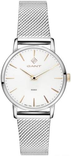 Gant Naisten kello G127010 Valkoinen/Teräs Ø32 mm