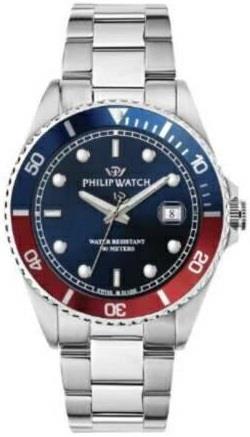 Philip Watch Miesten kello R8253597071 Classic Sininen/Teräs Ø42 mm