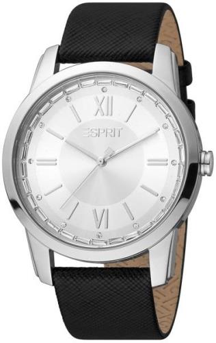 Esprit Naisten kello ES1L325L0015 Classic Hopea/Nahka Ø38 mm