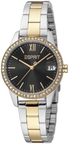 Esprit Naisten kello ES1L315M0115 Classic Musta/Teräs Ø32 mm