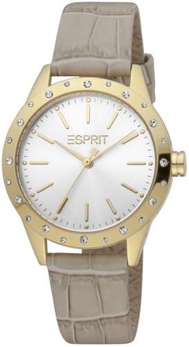 Esprit Naisten kello ES1L302L0025 Classic Hopea/Nahka Ø32 mm