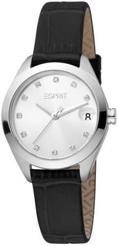 Esprit Naisten kello ES1L295L0015 Classic Hopea/Nahka Ø30 mm