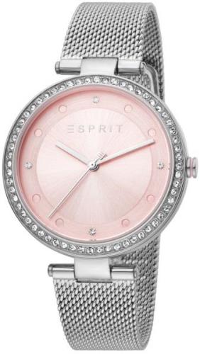 Esprit Naisten kello ES1L151M0065 Classic Pinkki/Teräs Ø36 mm