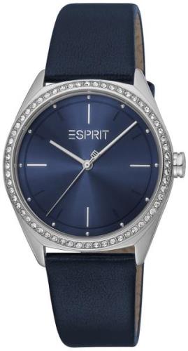 Esprit Naisten kello ES1L289L0025 Classic Sininen/Nahka Ø34 mm