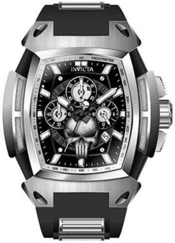 Invicta Miesten kello 37831 Marvel Musta/Teräs