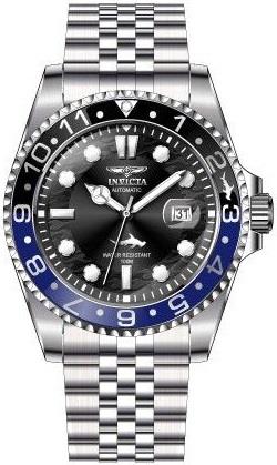 Invicta Miesten kello 35150 Pro Diver Musta/Teräs Ø47 mm