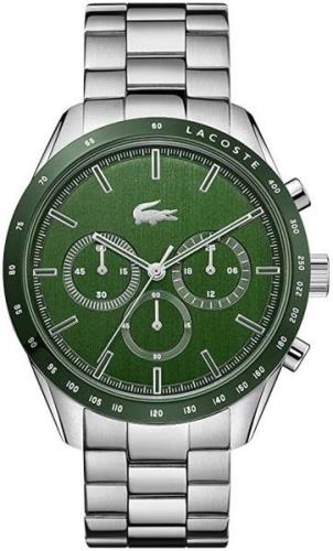 Lacoste Miesten kello 2011080 Vihreä/Teräs Ø42 mm