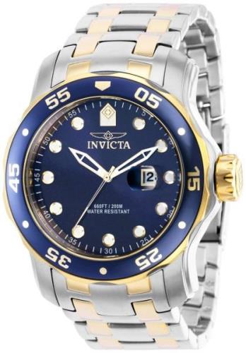 Invicta Miesten kello 39089 Pro Diver Sininen/Kullansävytetty teräs