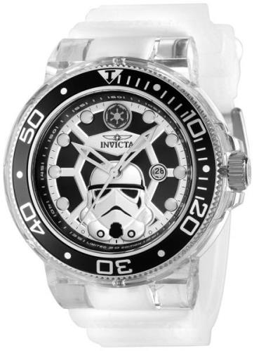 Invicta Miesten kello 39707 Star Wars Musta/Kumi Ø51.5 mm