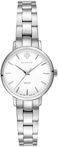 Gant Naisten kello G126001 Park Avenue Valkoinen/Teräs Ø28 mm