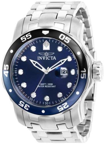 Invicta Miesten kello 39094 Pro Diver Sininen/Teräs Ø48 mm