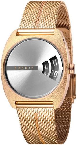 Esprit Naisten kello ES1L036M0115 Hopea/Punakultasävyinen Ø32 mm