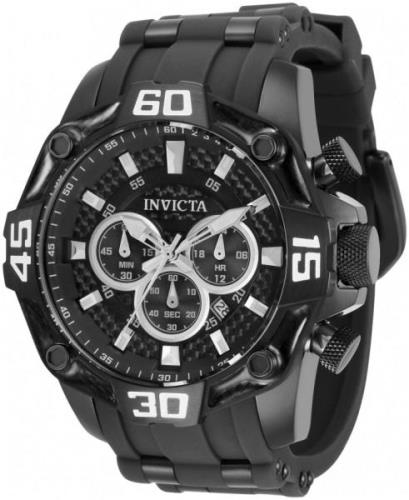 Invicta Miesten kello 33841 Musta/Teräs Ø52 mm