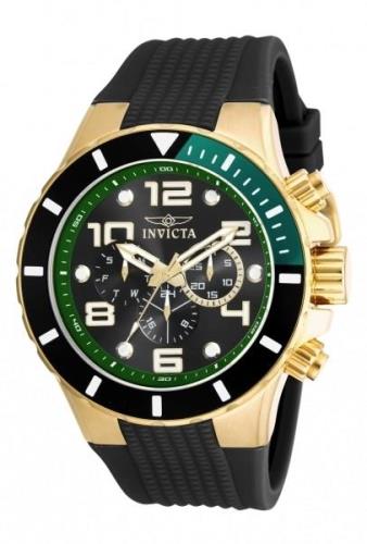 Invicta Miesten kello 18739 Pro Diver Musta/Kumi Ø50 mm