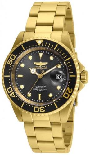 Invicta Miesten kello 24949 Pro Diver Harmaa/Kullansävytetty teräs