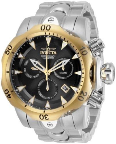 Invicta Miesten kello 29645 Venom Musta/Teräs Ø52 mm