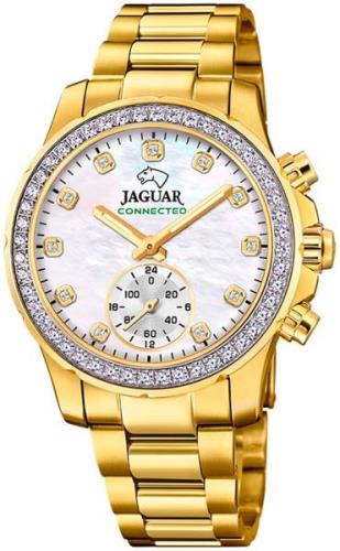 Jaguar Naisten kello J983/1 Connected Valkoinen/Kullansävytetty