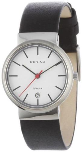Bering Naisten kello 11029-404 Titanium Valkoinen/Nahka Ø29 mm