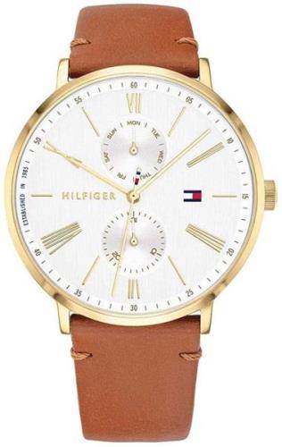 Tommy Hilfiger Naisten kello 1782073 Valkoinen/Nahka Ø38 mm