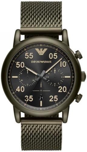 Emporio Armani Miesten kello AR11115 Luigi Musta/Teräs Ø43 mm