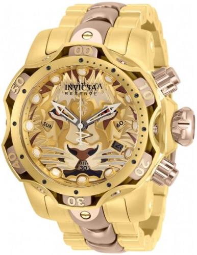 Invicta Miesten kello 31778 Kullattu/Kullansävytetty teräs Ø52.5 mm