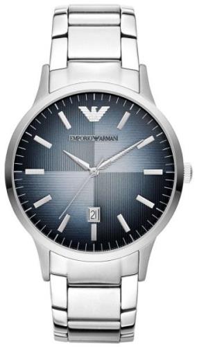 Emporio Armani Miesten kello AR2472 Dress Sininen/Teräs Ø43 mm