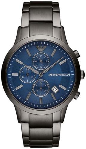 Emporio Armani Miesten kello AR11215 Renato Sininen/Teräs Ø43 mm