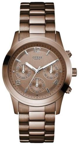 Guess Naisten kello W17543L1 Mini Ruskea/Teräs Ø38 mm