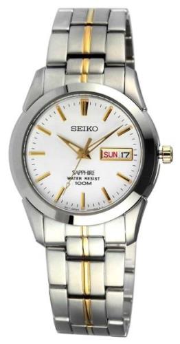 Seiko Naisten kello SGG719P1 Valkoinen/Teräs Ø37 mm