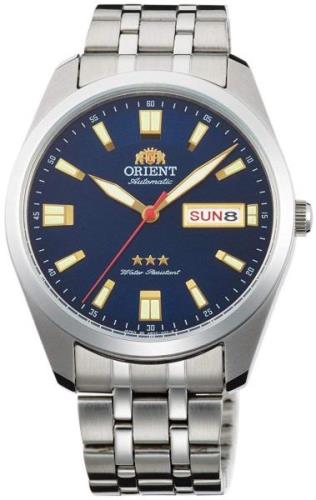 Orient 3 Star RA-AB0019L19B Sininen/Teräs Ø39 mm