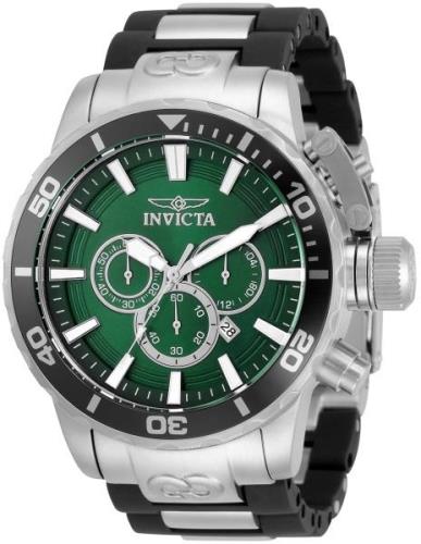 Invicta Miesten kello 33692 Corduba Vihreä/Teräs Ø52 mm