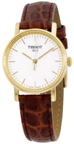 Tissot Naisten kello T109.210.36.031.00 T-Classic Valkoinen/Nahka