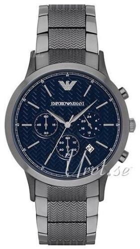 Emporio Armani Miesten kello AR2505 Fashion Sininen/Teräs Ø43 mm