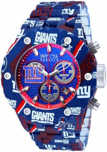 Invicta Nfl Miesten kello 34735 Sininen/Teräs Ø52 mm