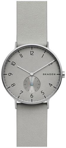 Skagen 99999 Miesten kello SKW6467 Harmaa/Nahka Ø40 mm