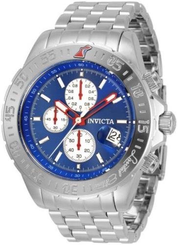 Invicta Aviator Miesten kello 33501 Sininen/Teräs Ø47 mm