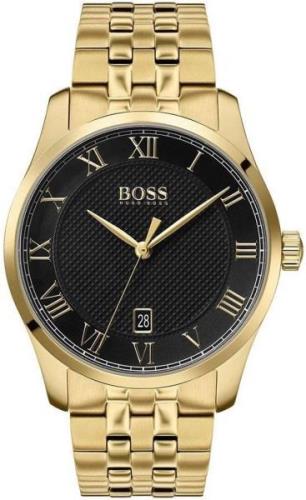 Hugo Boss 99999 Miesten kello 1513739 Musta/Kullansävytetty teräs