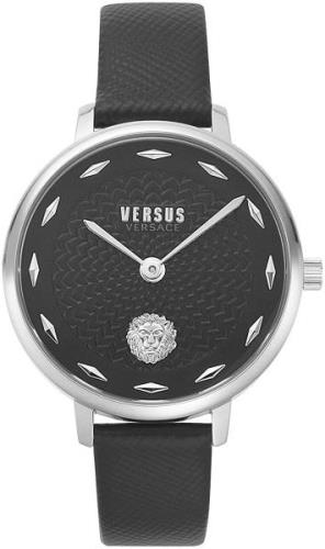 Versus by Versace La Villette Naisten kello VSP1S0119 Musta/Nahka