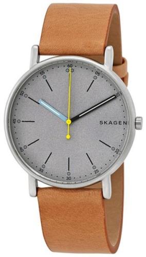 Skagen 99999 Miesten kello SKW6373 Harmaa/Nahka Ø40 mm