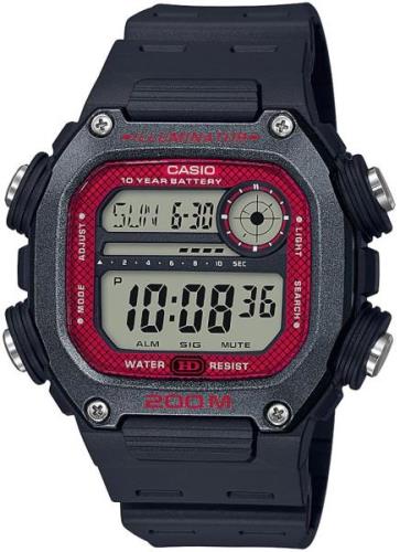 Casio 99999 Miesten kello DW-291H-1BVEF LCD/Muovi