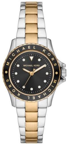 Michael Kors Kenly Naisten kello MK6955 Musta/Kullanvärinen teräs