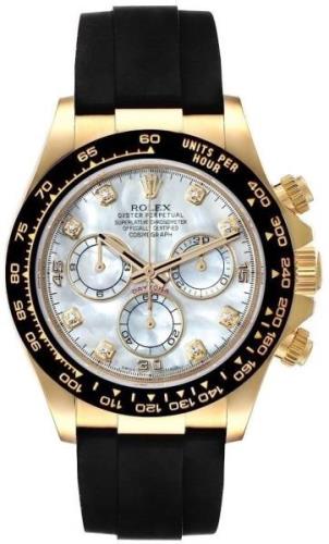 Rolex 99999 Miesten kello 116518LN-0045 Valkoinen/Kumi Ø40 mm