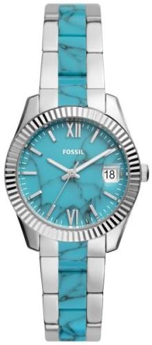 Fossil Scarlette Mini Naisten kello ES5077 Sininen/Kumi Ø32 mm