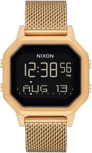 Nixon 99999 Naisten kello A1272-502-00 LCD/Kullansävytetty teräs