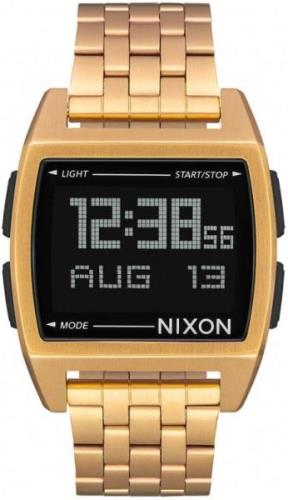 Nixon 99999 Miesten kello A1107-502-00 LCD/Kullansävytetty teräs