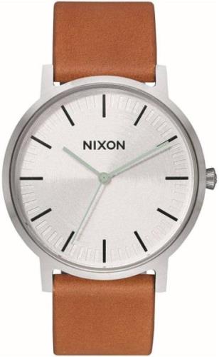 Nixon 99999 Miesten kello A1058-2853-00 Hopea/Nahka Ø40 mm