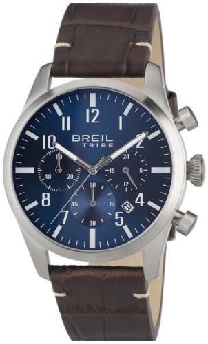 Breil Tribe Miesten kello EW0229 Sininen/Nahka Ø42 mm